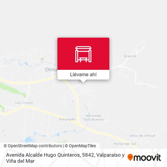 Mapa de Avenida Alcalde Hugo Quinteros, 5842