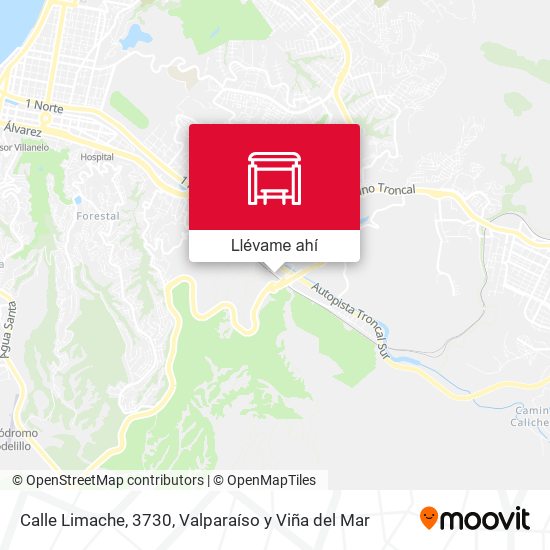 Mapa de Calle Limache, 3730