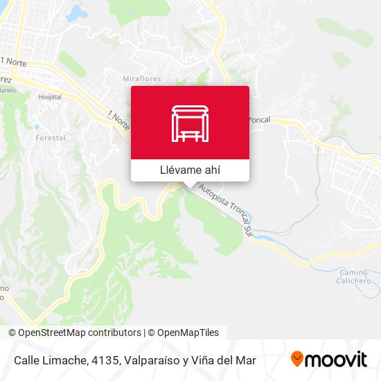 Mapa de Calle Limache, 4135