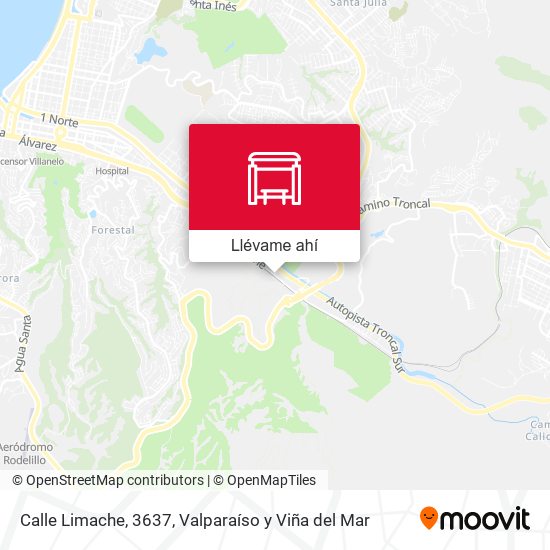Mapa de Calle Limache, 3637
