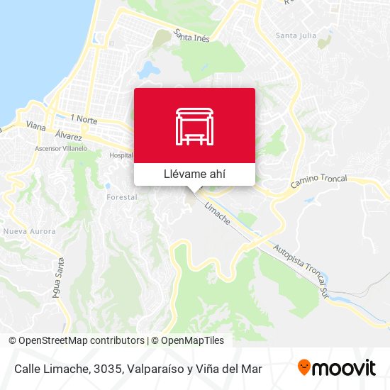 Mapa de Calle Limache, 3035