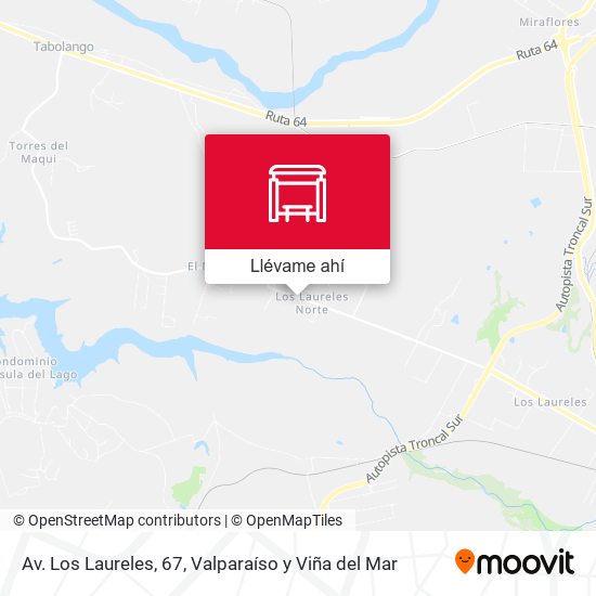 Mapa de Av. Los Laureles, 67