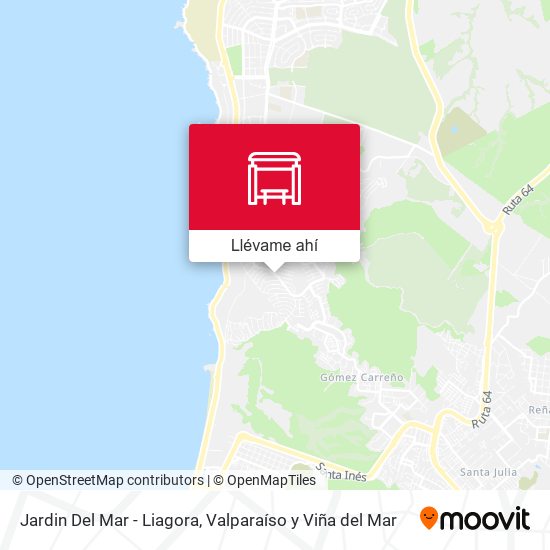 Mapa de Jardin Del Mar - Liagora