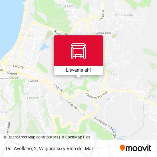 Mapa de Del Avellano, 2