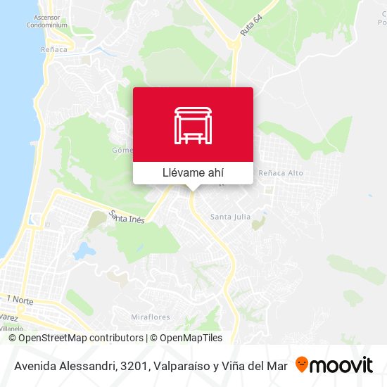 Mapa de Avenida Alessandri, 3201