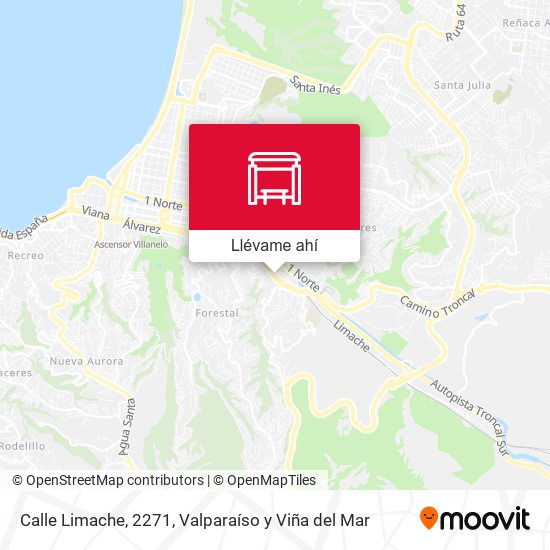 Mapa de Calle Limache, 2271