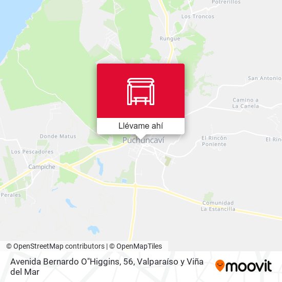 Mapa de Avenida Bernardo O"Higgins, 56