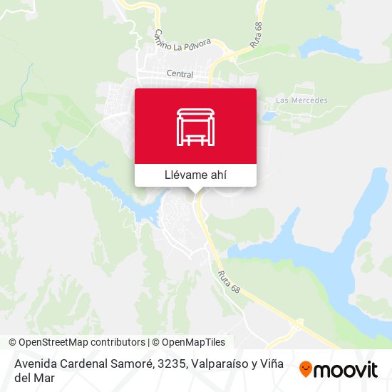 Mapa de Avenida Cardenal Samoré, 3235