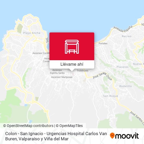 Mapa de Colon - San Ignacio - Urgencias Hospital Carlos Van Buren