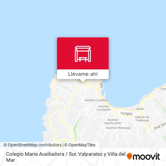 Mapa de Colegio Maria Auxiliadora / Sur