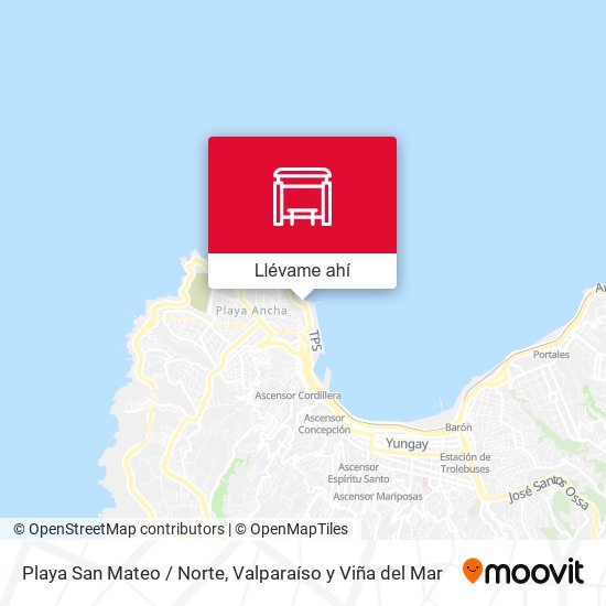 Mapa de Playa San Mateo / Norte