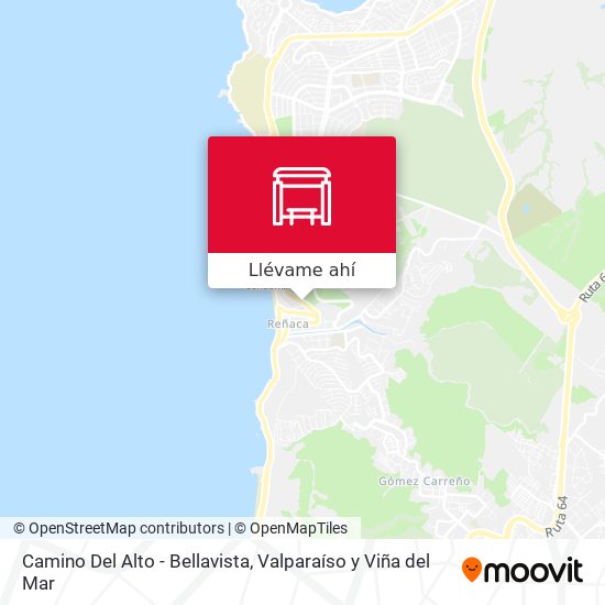 Mapa de Camino Del Alto - Bellavista