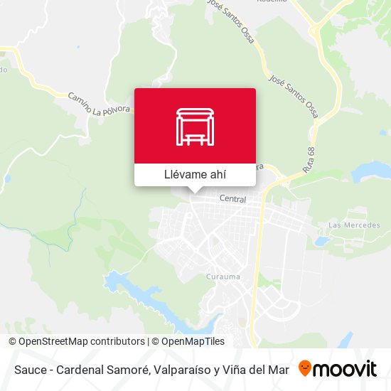 Mapa de Sauce - Cardenal Samoré