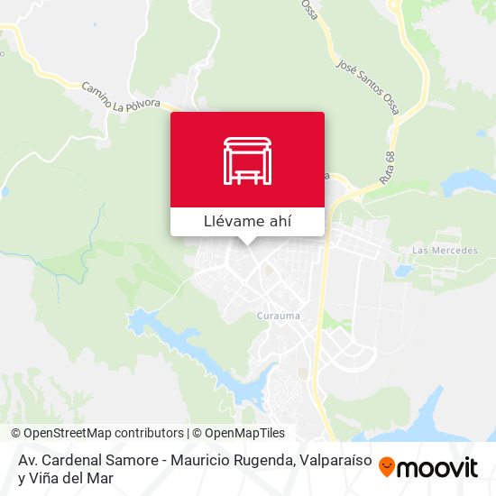 Mapa de Av. Cardenal Samore - Mauricio Rugenda