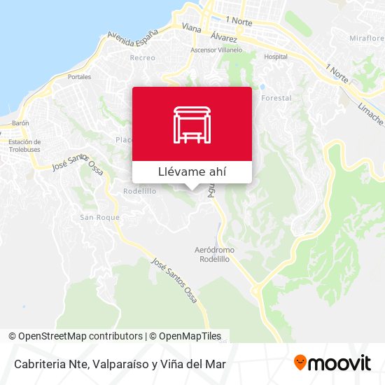 Mapa de Cabriteria Nte