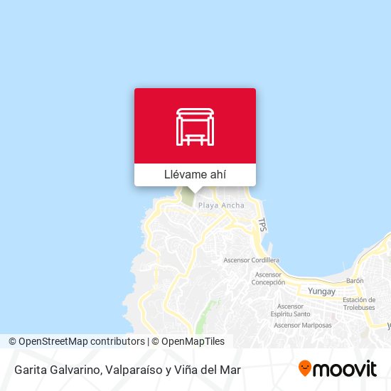 Mapa de Garita Galvarino