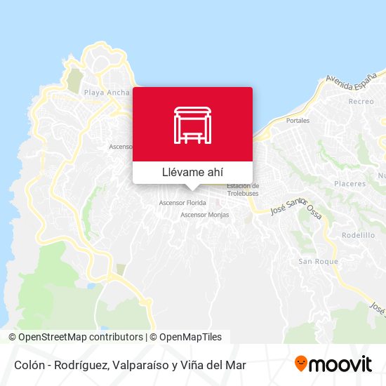 Mapa de Colón - Rodríguez