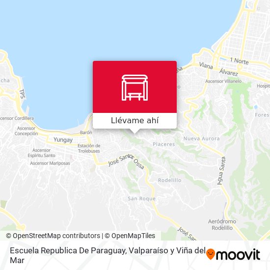 Mapa de Escuela Republica De Paraguay