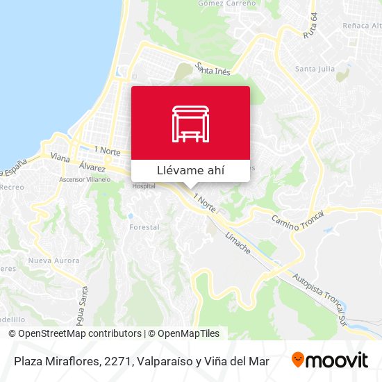 Mapa de Plaza Miraflores, 2271