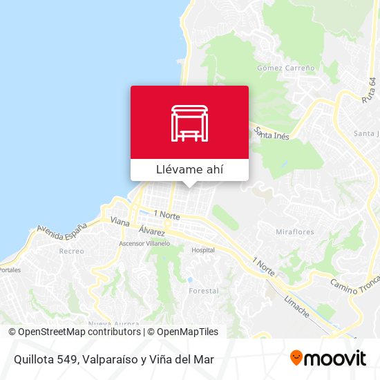 Mapa de Quillota 549