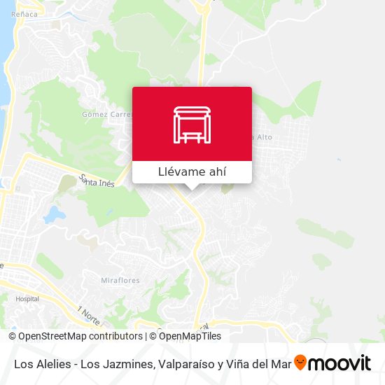 Mapa de Los Alelies - Los Jazmines