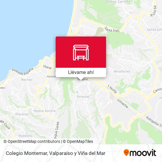 Mapa de Colegio Montemar