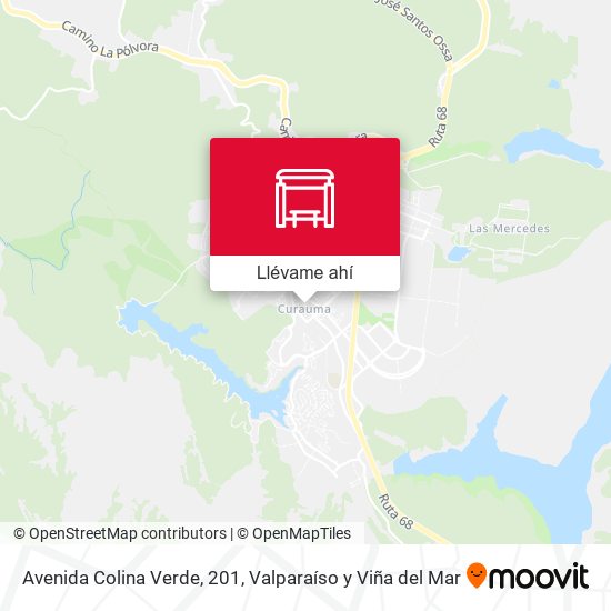 Mapa de Avenida Colina Verde, 201