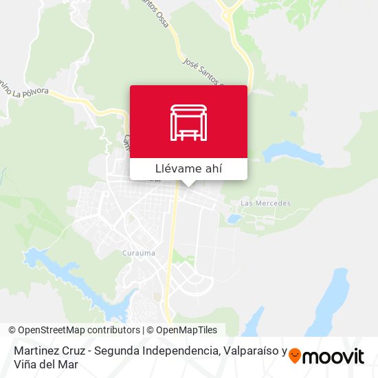 Mapa de Martinez Cruz - Segunda Independencia