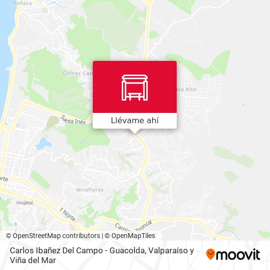 Mapa de Carlos Ibañez Del Campo - Guacolda