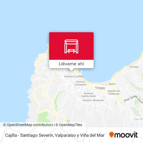 Mapa de Cajilla - Santiago Severin