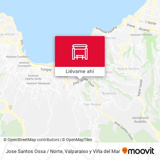 Mapa de Jose Santos Ossa / Norte
