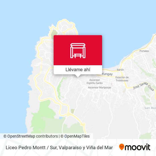 Mapa de Liceo Pedro Montt / Sur