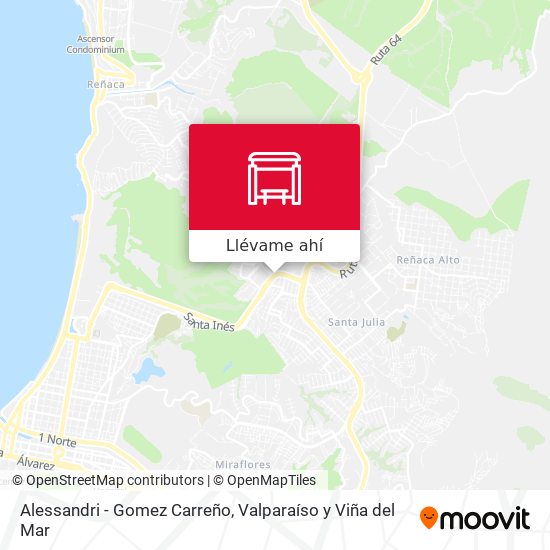 Mapa de Alessandri - Gomez Carreño