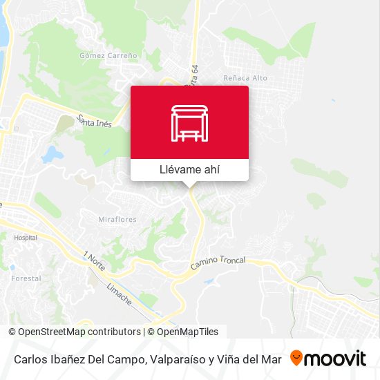 Mapa de Carlos Ibañez Del Campo