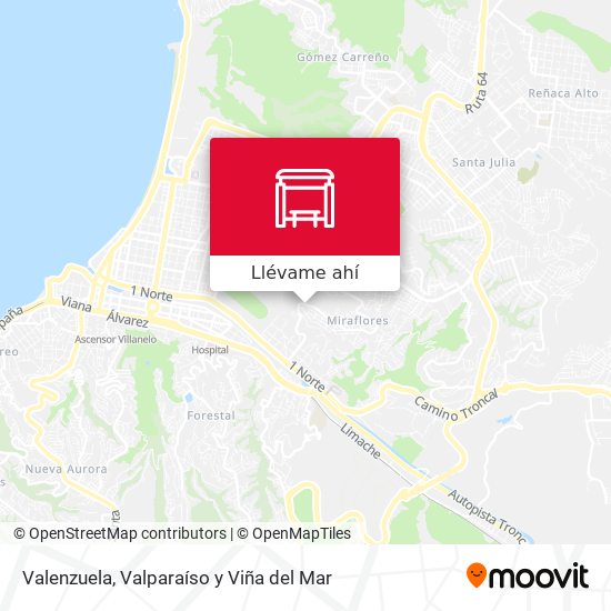 Mapa de Valenzuela