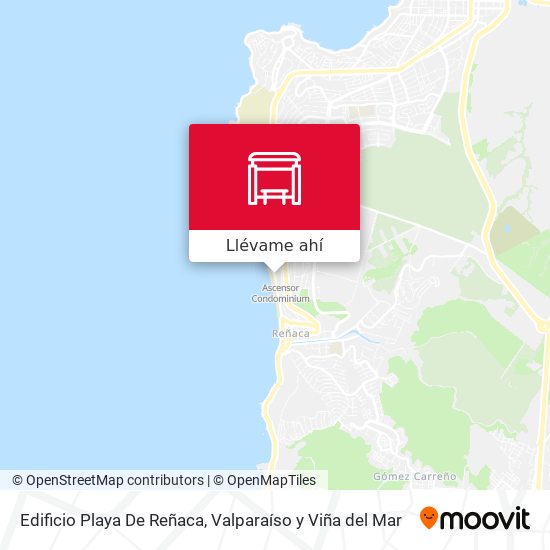 Mapa de Edificio Playa De Reñaca