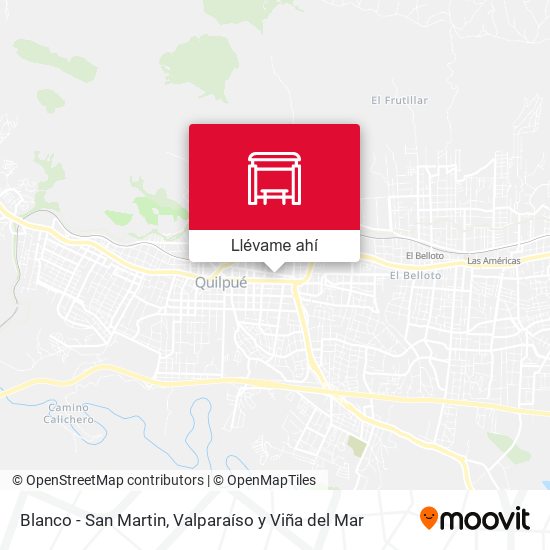 Mapa de Blanco - San Martin