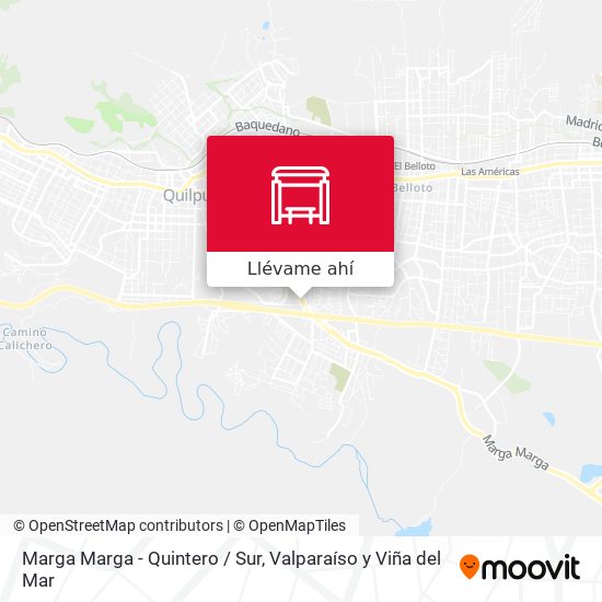 Mapa de Marga Marga - Quintero / Sur