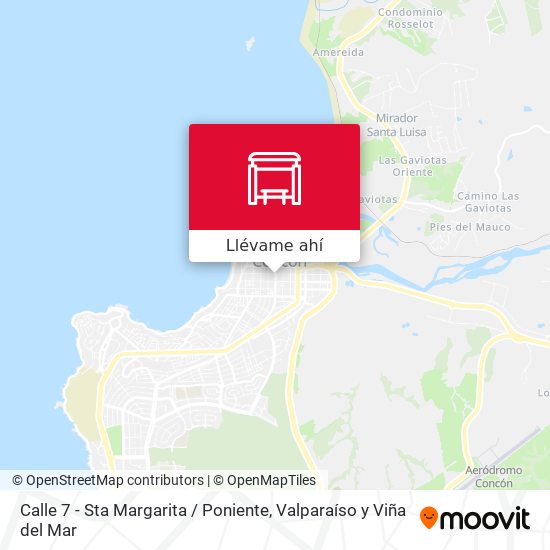 Mapa de Calle 7 - Sta Margarita / Poniente