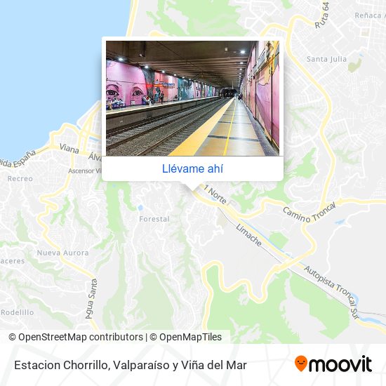 Mapa de Estacion Chorrillo