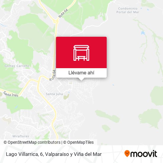 Mapa de Lago Villarrica, 6