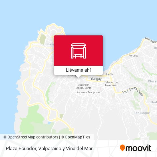 Mapa de Plaza Ecuador