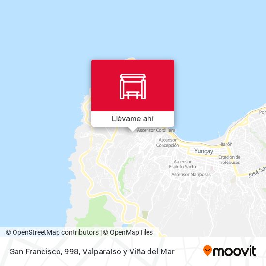 Mapa de San Francisco, 998