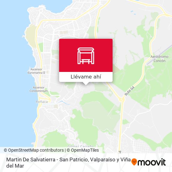 Mapa de Martin De Salvatierra - San Patricio