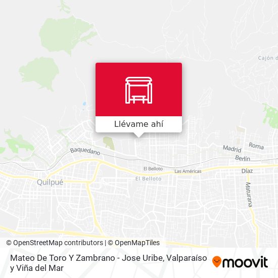 Mapa de Mateo De Toro Y Zambrano - Jose Uribe
