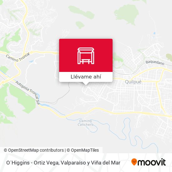 Mapa de O´Higgins - Ortiz Vega