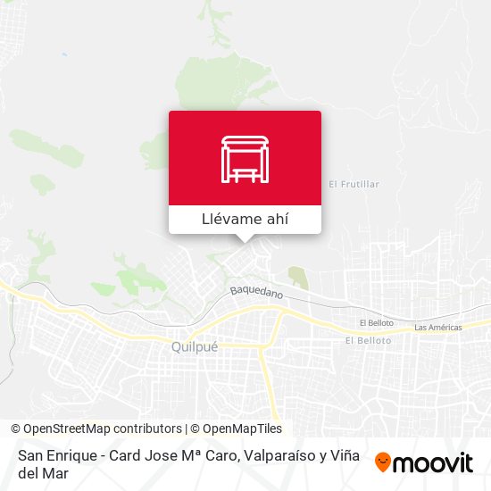 Mapa de San Enrique - Card Jose Mª Caro