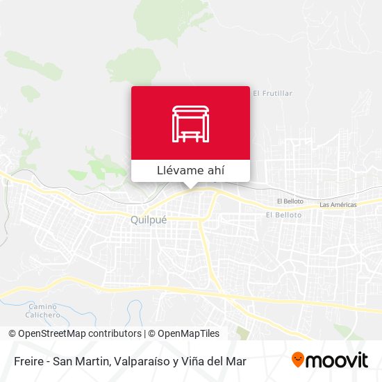 Mapa de Freire - San Martin