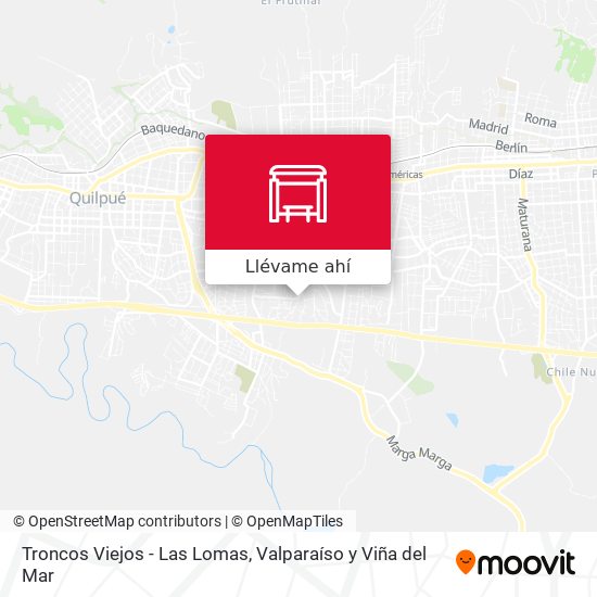 Mapa de Troncos Viejos - Las Lomas