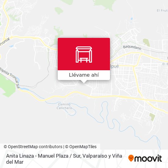Mapa de Anita Linaza - Manuel Plaza / Sur
